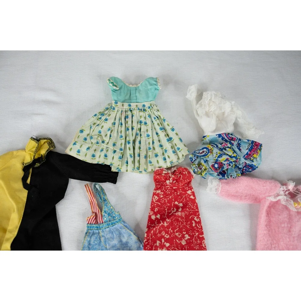 Mattel Barbie Ken Doll Clothes Lot Kids Multi Good Vintage 60s 70s Outfits 13p